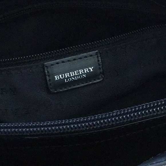 Burberry House Check Small Tote Coated canvas with Black leather detail - Picture 5 of 16